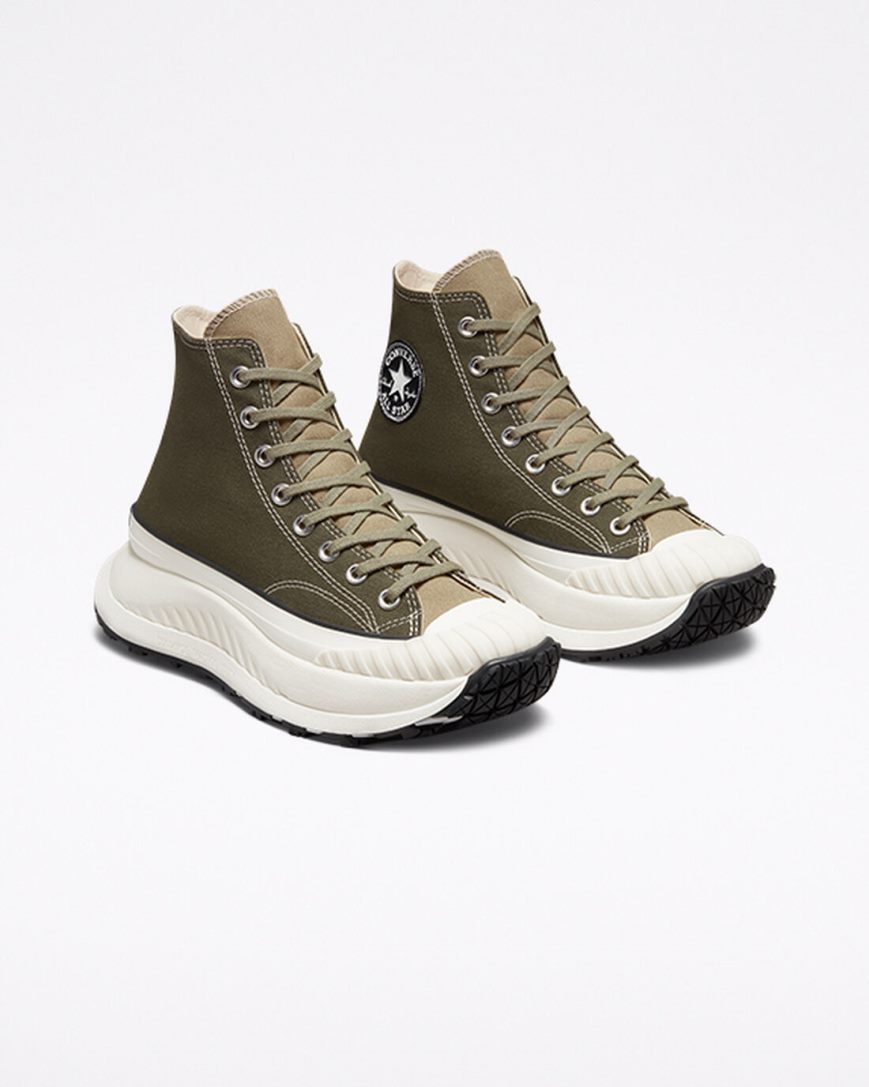 Dámské Boty Vysoké Converse Chuck 70 AT-CX Olivy Zelené | CZ WIMY24